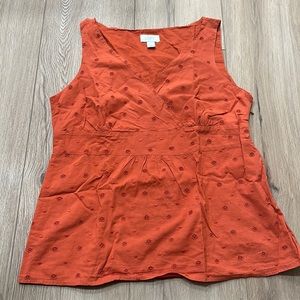 Ann Taylor top size 14 seam in waist. Zipper on the side